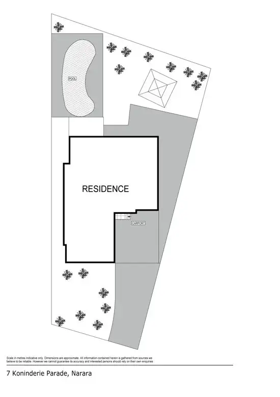 Floorplan of Homely house listing, 7 Koninderie Parade, Narara NSW 2250