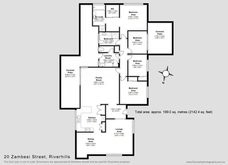 Floorplan of Homely house listing, 20 Zambesi Street, Riverhills QLD 4074