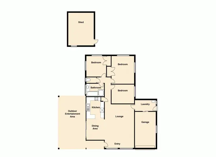 Floorplan of Homely house listing, 40 Pirramurra Street, Bracken Ridge QLD 4017