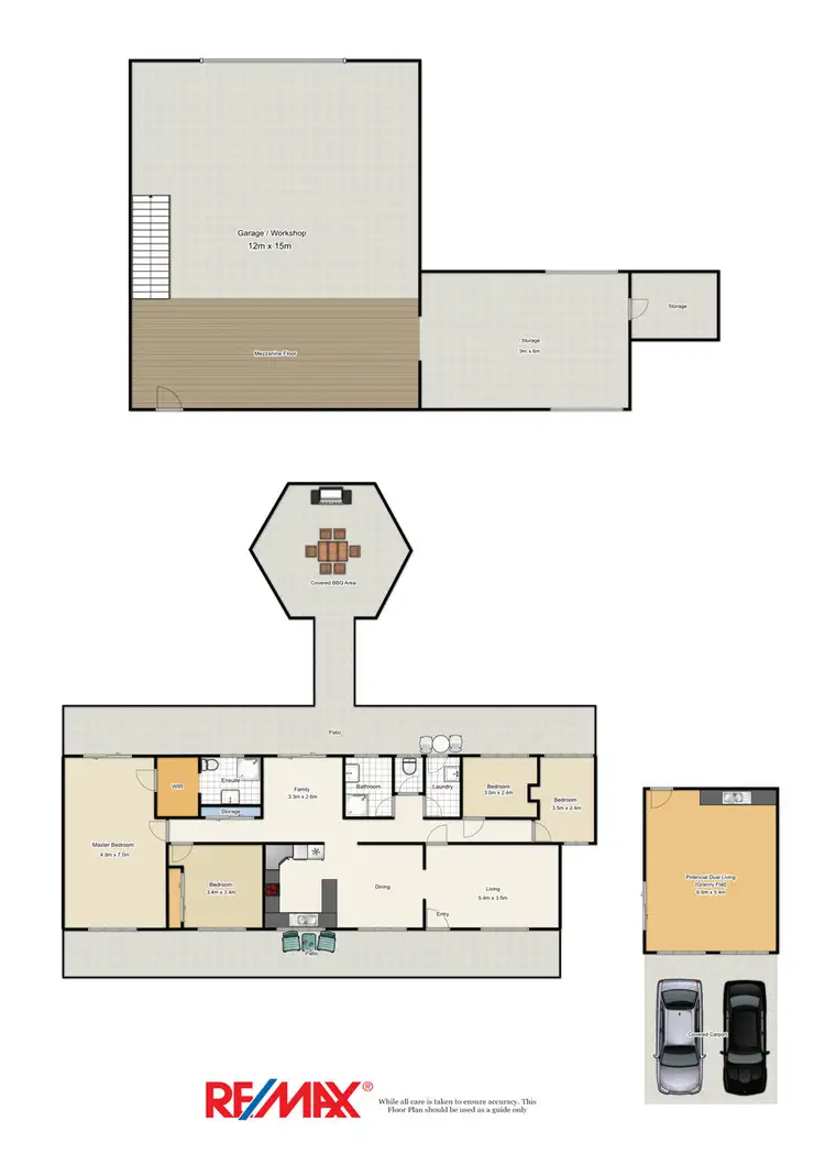 Floorplan of Homely rural property listing, 1 Cottrill Road, Caboolture QLD 4510