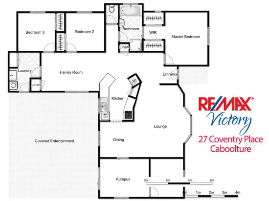 Floorplan of Homely rural property listing, 27 Coventry Place, Caboolture QLD 4510