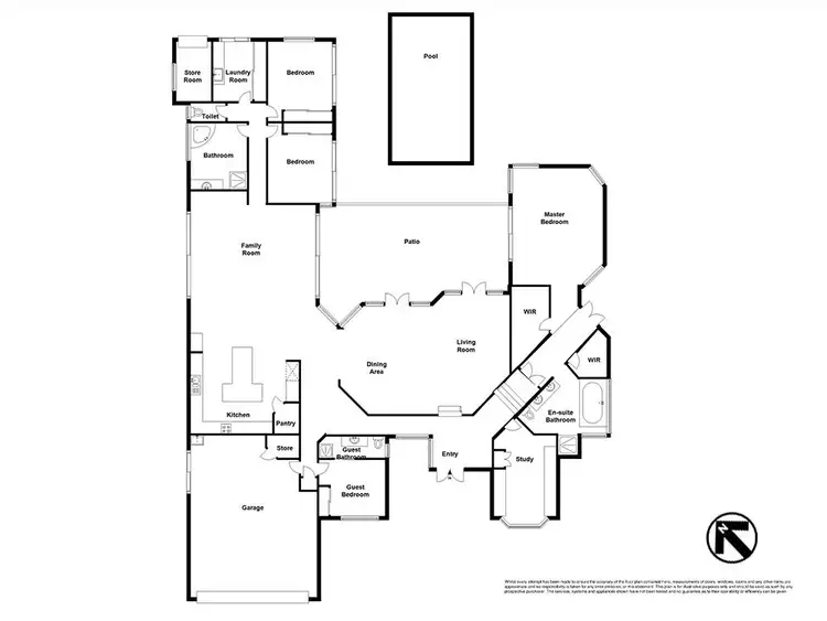 Floorplan of Homely house listing, 18 Ruth Miller Close, Fig Tree Pocket QLD 4069
