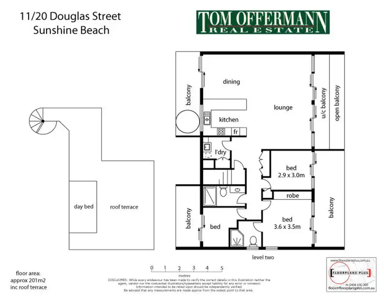 Floorplan of Homely unit listing, 11/20 Douglas St, Sunshine Beach QLD 4567