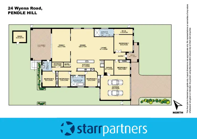 Floorplan of Homely house listing, 24 Wyena Road, Pendle Hill NSW 2145