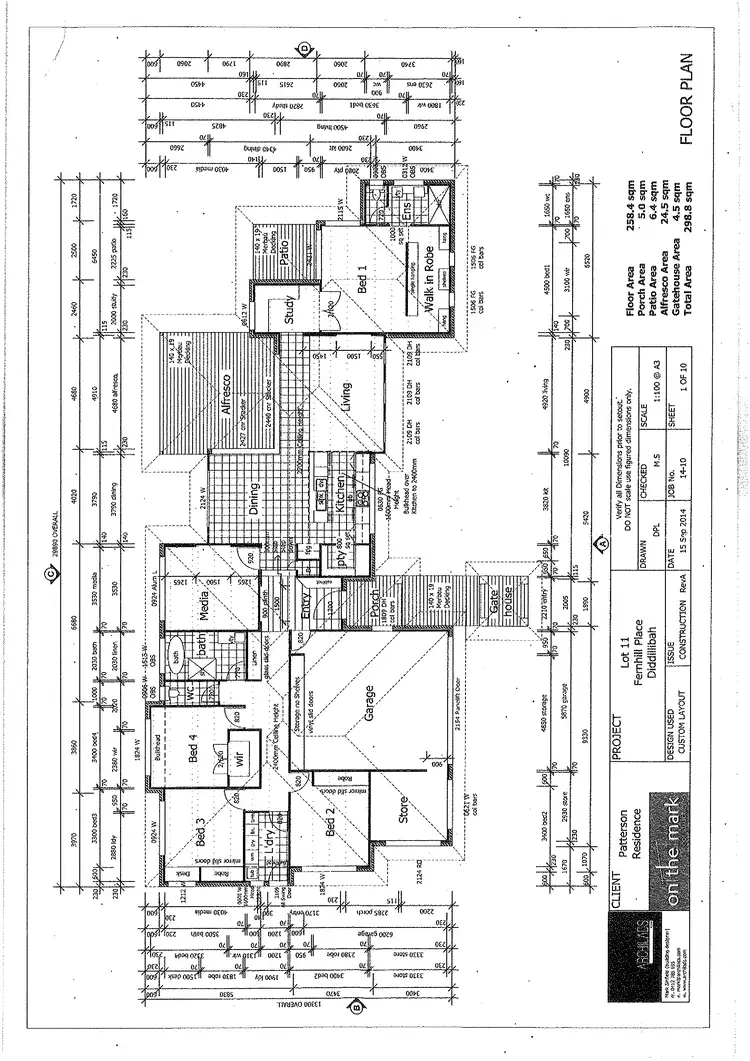 Floorplan of Homely house listing, 23 Fernhill Place, Diddillibah QLD 4559