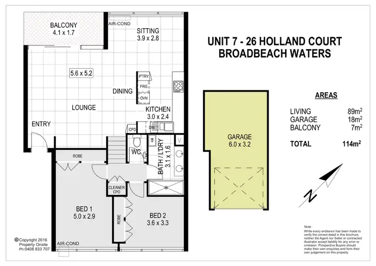 Floorplan of Homely unit listing, Address available on request