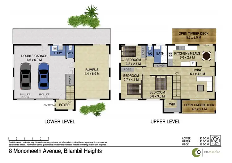 Floorplan of Homely house listing, 8 Monomeeth Avenue, Bilambil Heights NSW 2486