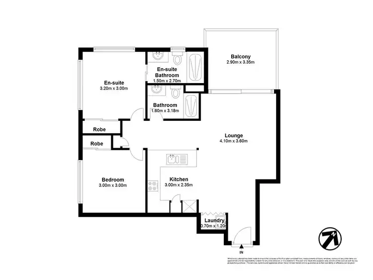 Floorplan of Homely unit listing, 9/166 Herston Road, Herston QLD 4006