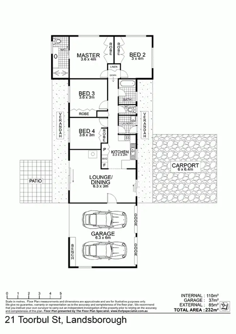 Floorplan of Homely house listing, 1/21 Toorbul Street, Landsborough QLD 4550