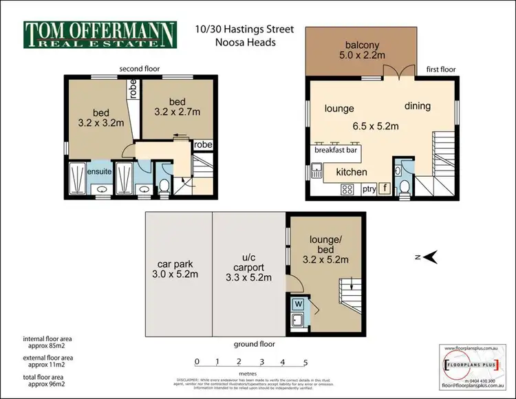 Floorplan of Homely unit listing, 10/30 Hastings Street, Noosa Heads QLD 4567