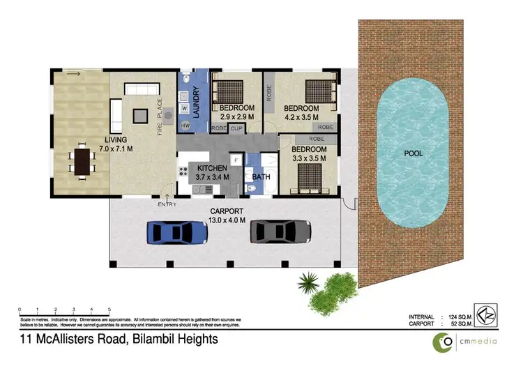 Floorplan of Homely house listing, 11 McAllisters Road, Bilambil Heights NSW 2486