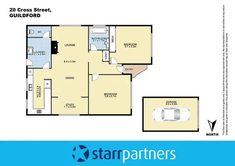 Floorplan of Homely house listing, 20 Cross Street, Guildford NSW 2161