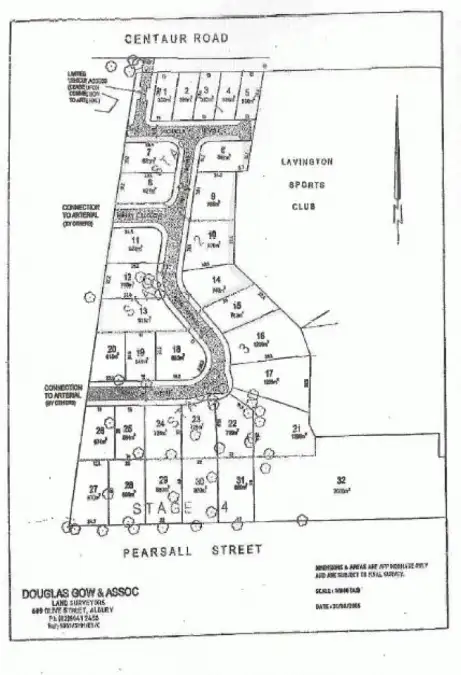 Floorplan of Homely land listing, Centaur Views Harry Crescent, Hamilton Valley NSW 2641