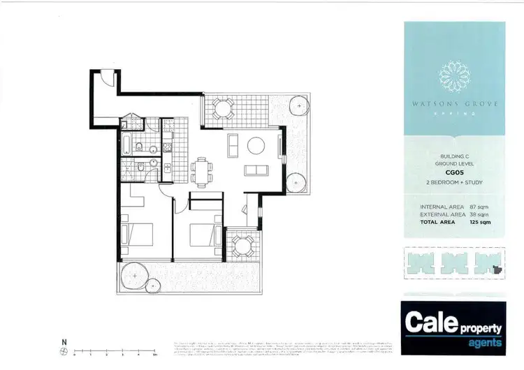 Floorplan of Homely unit listing, 11-27 Cliff Road, Epping NSW 2121