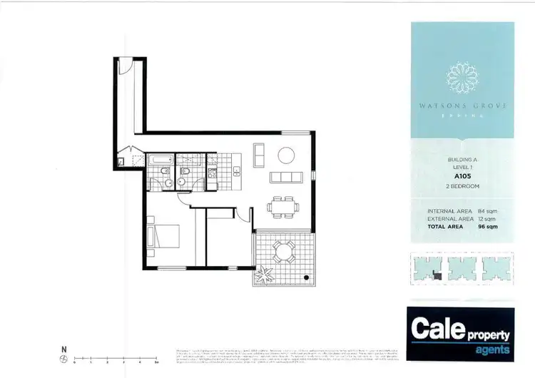 Floorplan of Homely unit listing, 14/11-27 Cliff Road, Epping NSW 2121