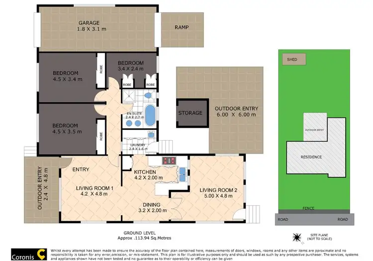 Floorplan of Homely house listing, 17 Gregory Street, Harlaxton QLD 4350