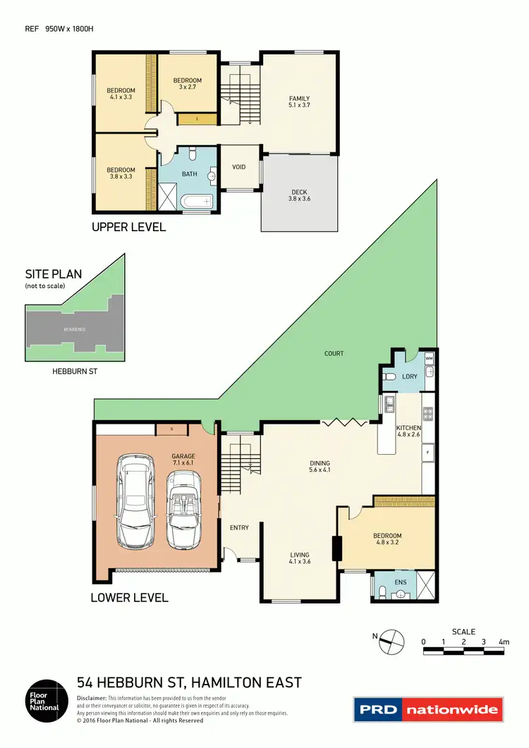 Floorplan of Homely alpine listing, 54 Hebburn Street, Hamilton East NSW 2303