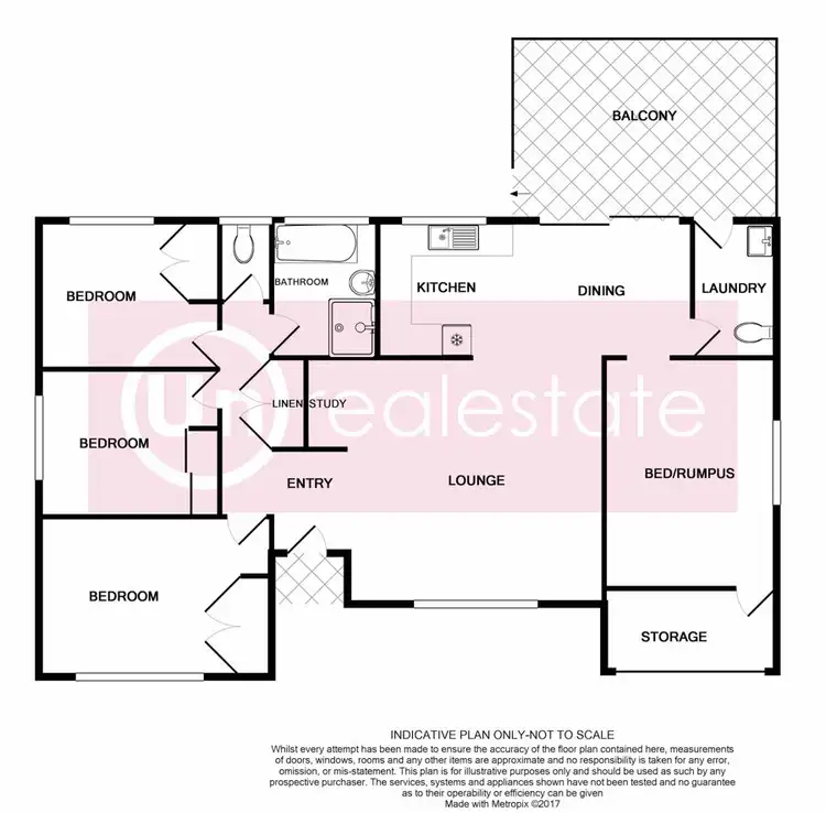 Floorplan of Homely house listing, 36 Playford Avenue, Toormina NSW 2452