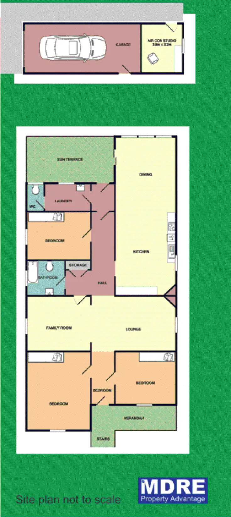 Floorplan of Homely house listing, 6 Pitt Street, Mayfield NSW 2304