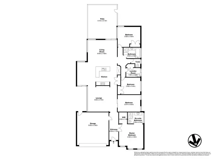Floorplan of Homely house listing, 7 Admiral Crescent, Springfield Lakes QLD 4300