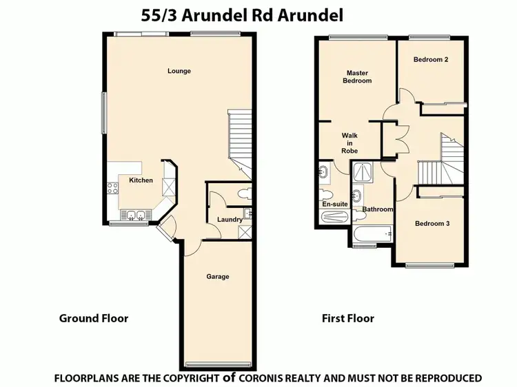 Floorplan of Homely unit listing, 55/3 Arundel Drive, Arundel QLD 4214