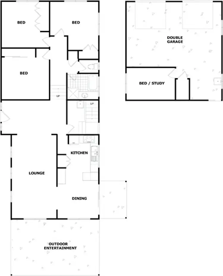 Floorplan of Homely house listing, 19 Faith Street, Rangeville QLD 4350