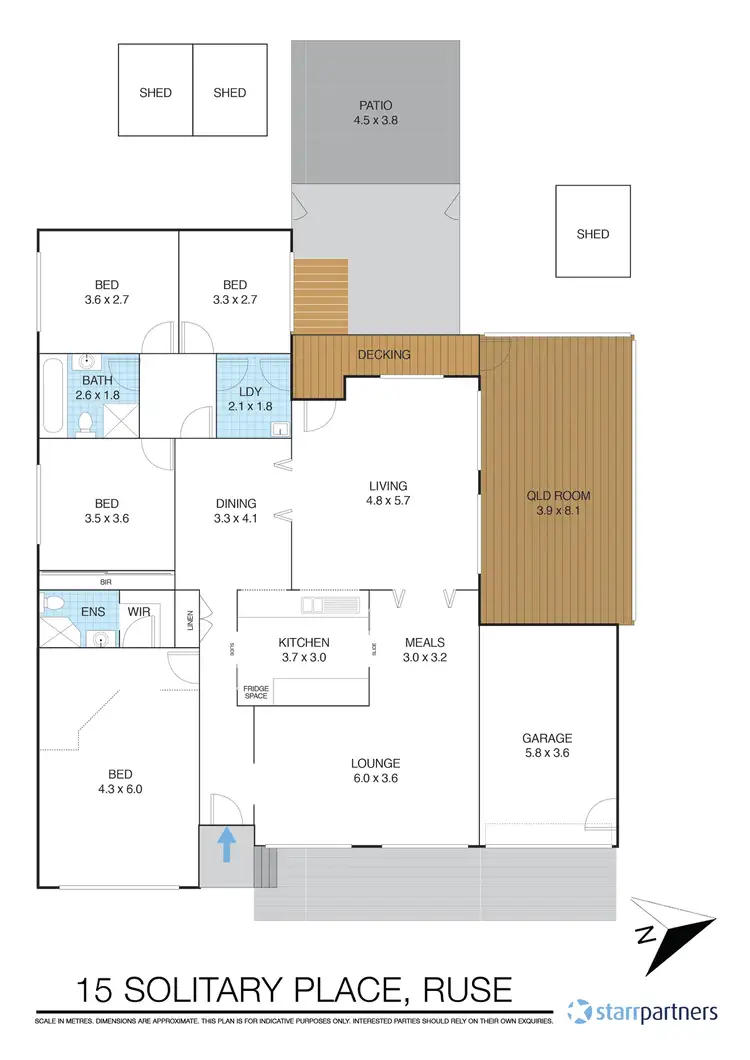 Floorplan of Homely house listing, 15 Solitary Place, Ruse NSW 2560