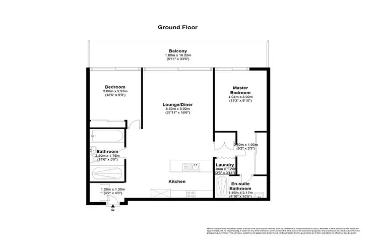 Floorplan of Homely unit listing, 4046/37c Harbour Road, Hamilton QLD 4007