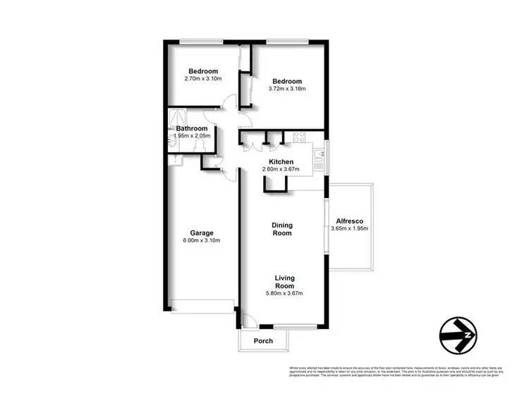 Floorplan of Homely unit listing, 5/118 Hamilton Road, Moorooka QLD 4105