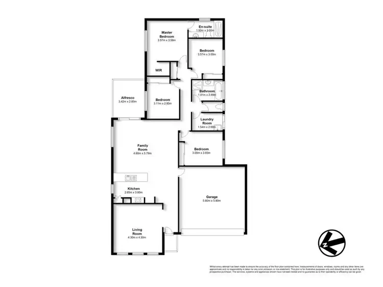 Floorplan of Homely house listing, 5 Jazz Court, Caboolture QLD 4510