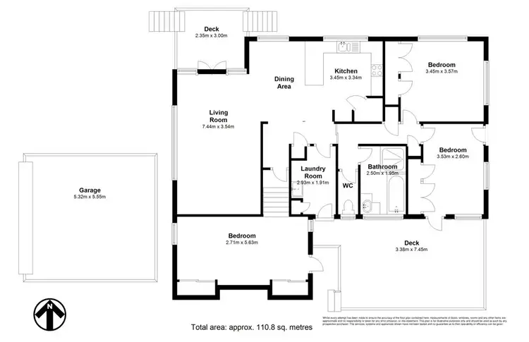 Floorplan of Homely house listing, 80 Funnell Street, Zillmere QLD 4034