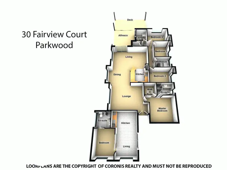 Floorplan of Homely house listing, 30 Fairview Court, Parkwood QLD 4214