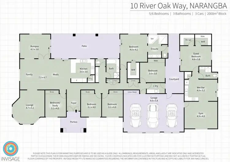 Floorplan of Homely house listing, 10 River Oak Way, Narangba QLD 4504