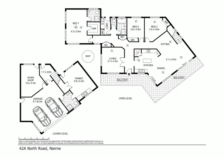 Floorplan of Homely house listing, 42A North Road, Nairne SA 5252