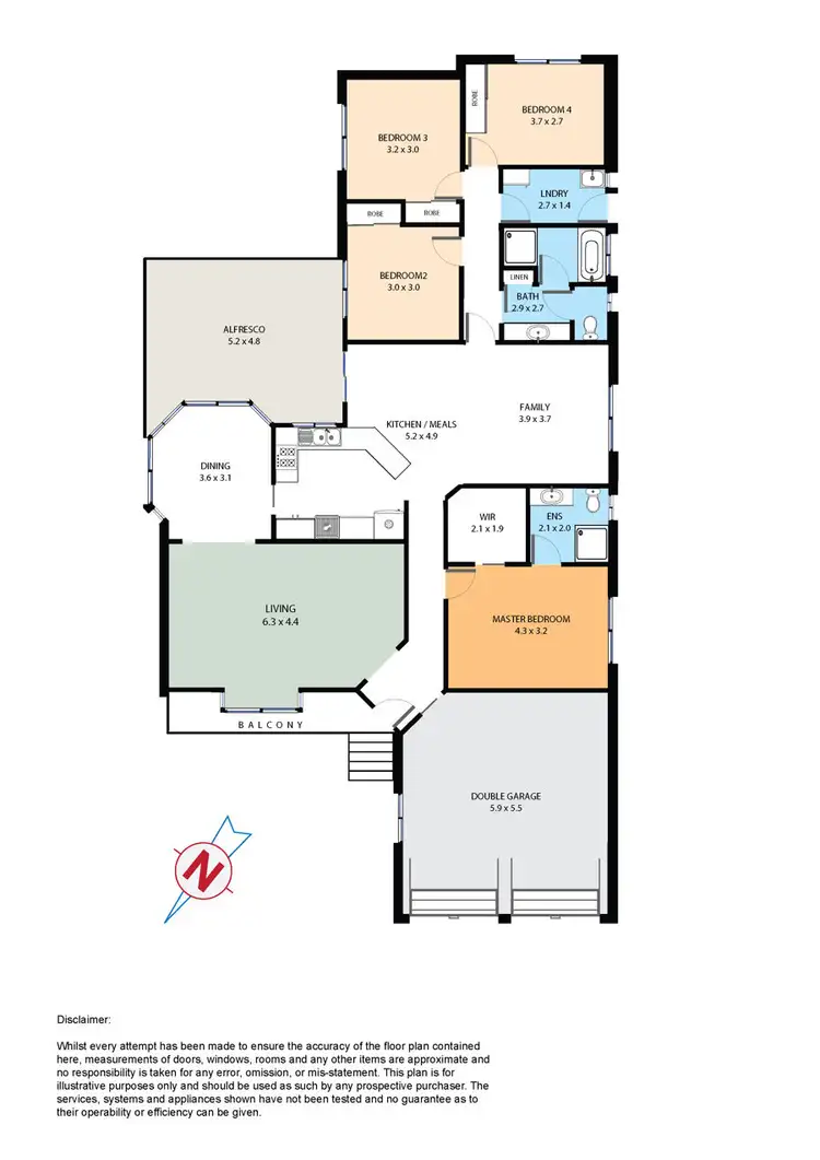 Floorplan of Homely house listing, 28 Waterford Street, Kellyville Ridge NSW 2155