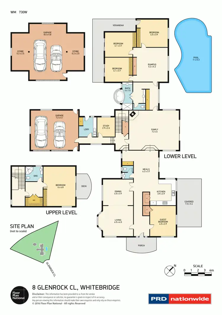 Floorplan of Homely house listing, 8 Glenrock Close, Whitebridge NSW 2290