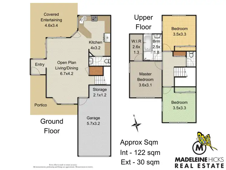 Floorplan of Homely townhouse listing, 6/195 Old Northern Road, Mcdowall QLD 4053