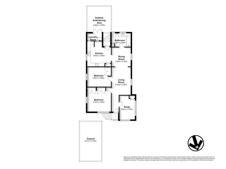 Floorplan of Homely house listing, 11 Dahlia Street, Cannon Hill QLD 4170