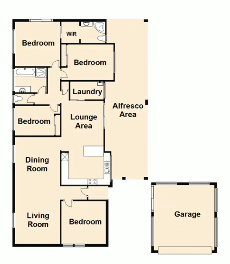 Floorplan of Homely house listing, z35 Jardine Drive, Springwood QLD 4127