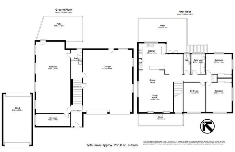 Floorplan of Homely house listing, 23 Milburn Street, Chermside West QLD 4032