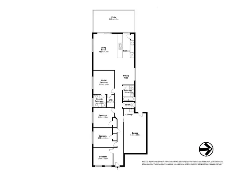 Floorplan of Homely house listing, 134 Glenholm Street, Mitchelton QLD 4053