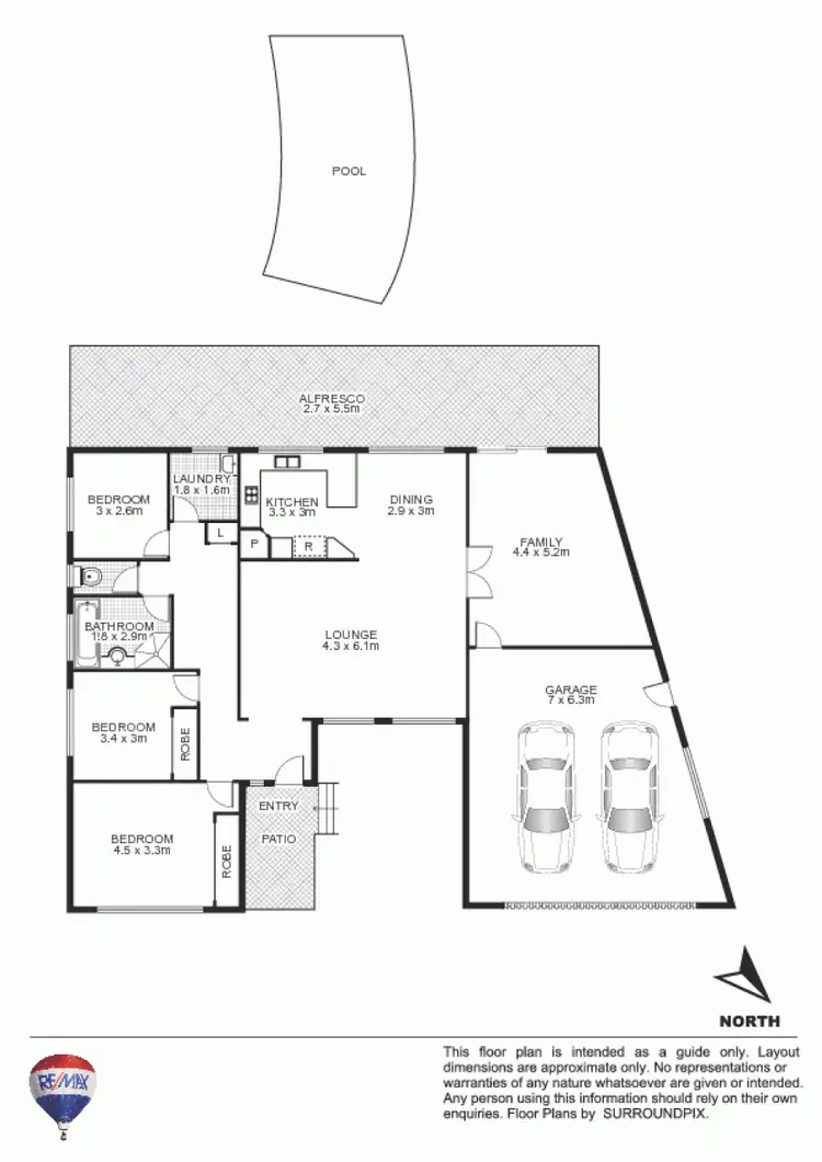 Floorplan of Homely house listing, 3 Kipling Drive, Colyton NSW 2760