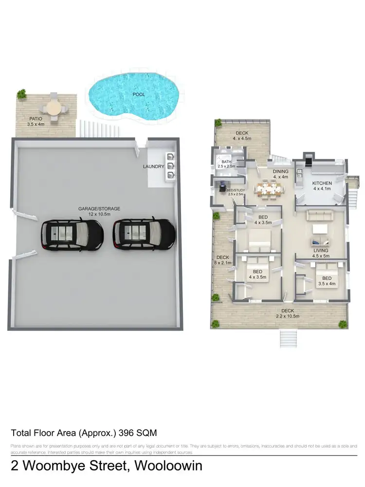 Floorplan of Homely house listing, 2 Woombye Street, Wooloowin QLD 4030