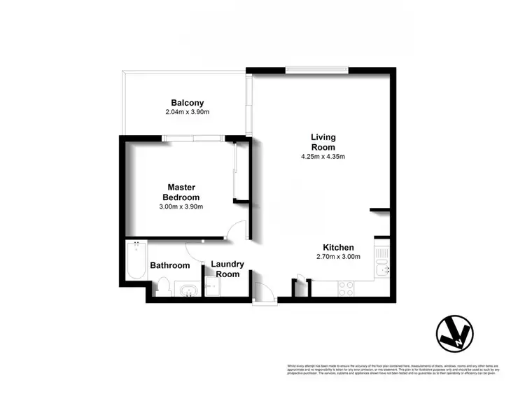 Floorplan of Homely unit listing, 22/6 George Street, Deception Bay QLD 4508