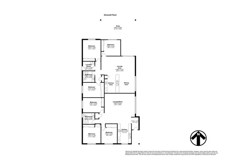 Floorplan of Homely house listing, 47 Sinclair Drive, Ellen Grove QLD 4078