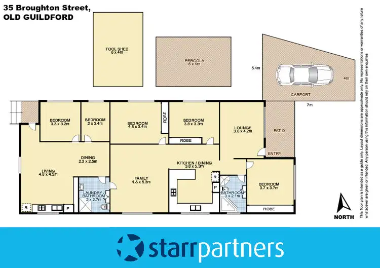 Floorplan of Homely house listing, 35 Broughton Street, Guildford NSW 2161