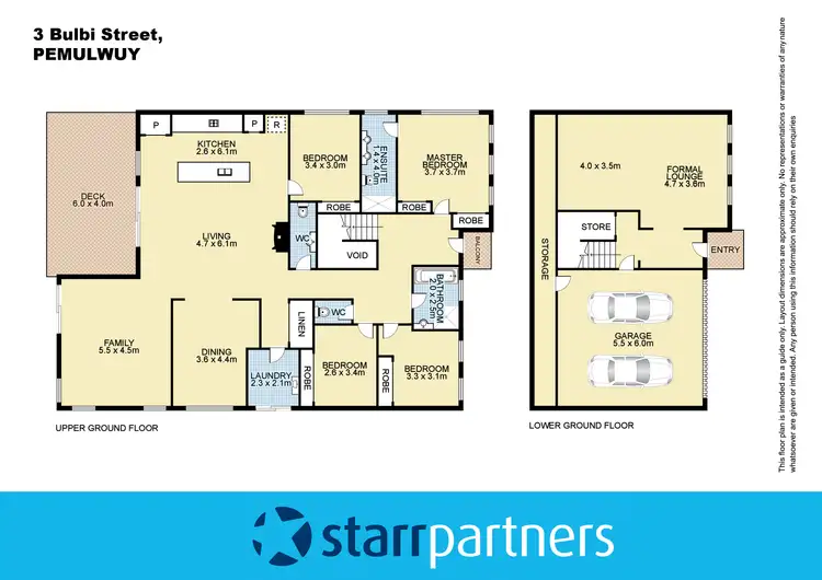 Floorplan of Homely house listing, 3 Bulbi Street, Pemulwuy NSW 2145