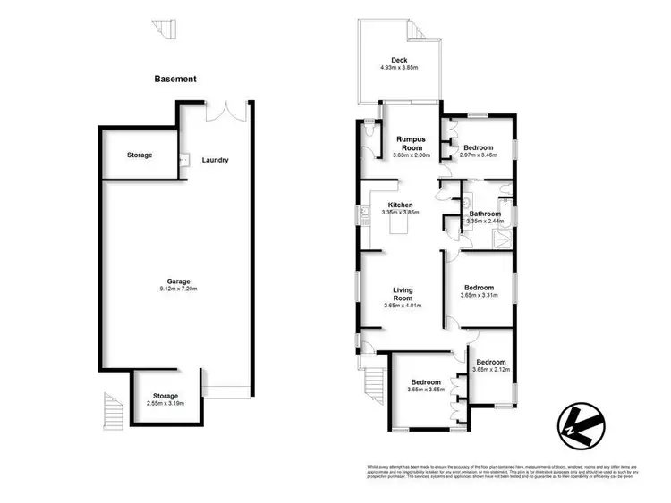 Floorplan of Homely house listing, 39 Hunter Street, Everton Park QLD 4053