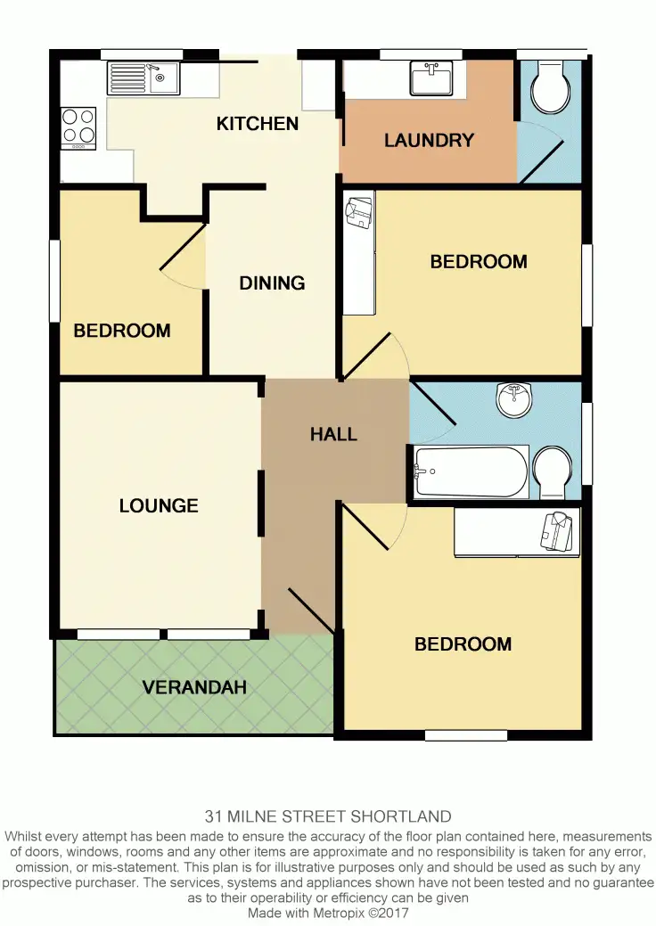Floorplan of Homely house listing, 31 Milne Street, Shortland NSW 2307