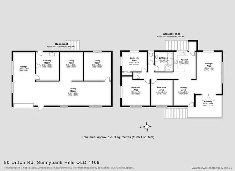 Floorplan of Homely house listing, z80 Ditton Road, Sunnybank Hills QLD 4109